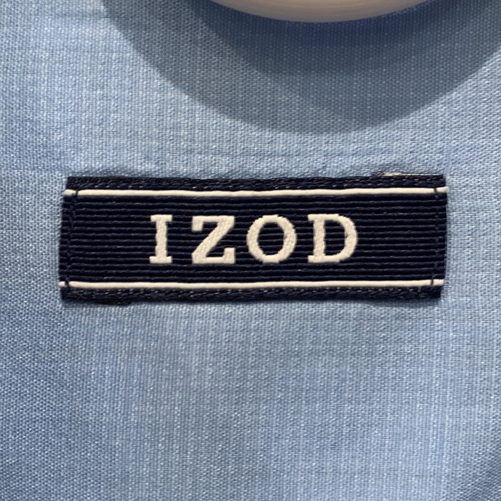Men’s IZOD Button Down Short Sleeve - Picture 2 of 4